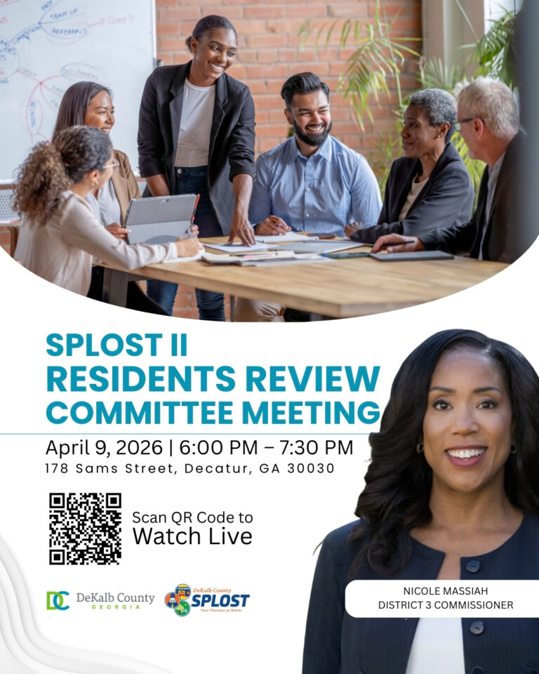 SPLOST II Residents Review Meeting