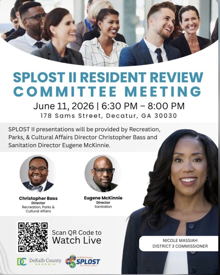 SPLOST II Resident Review Committee Meeting